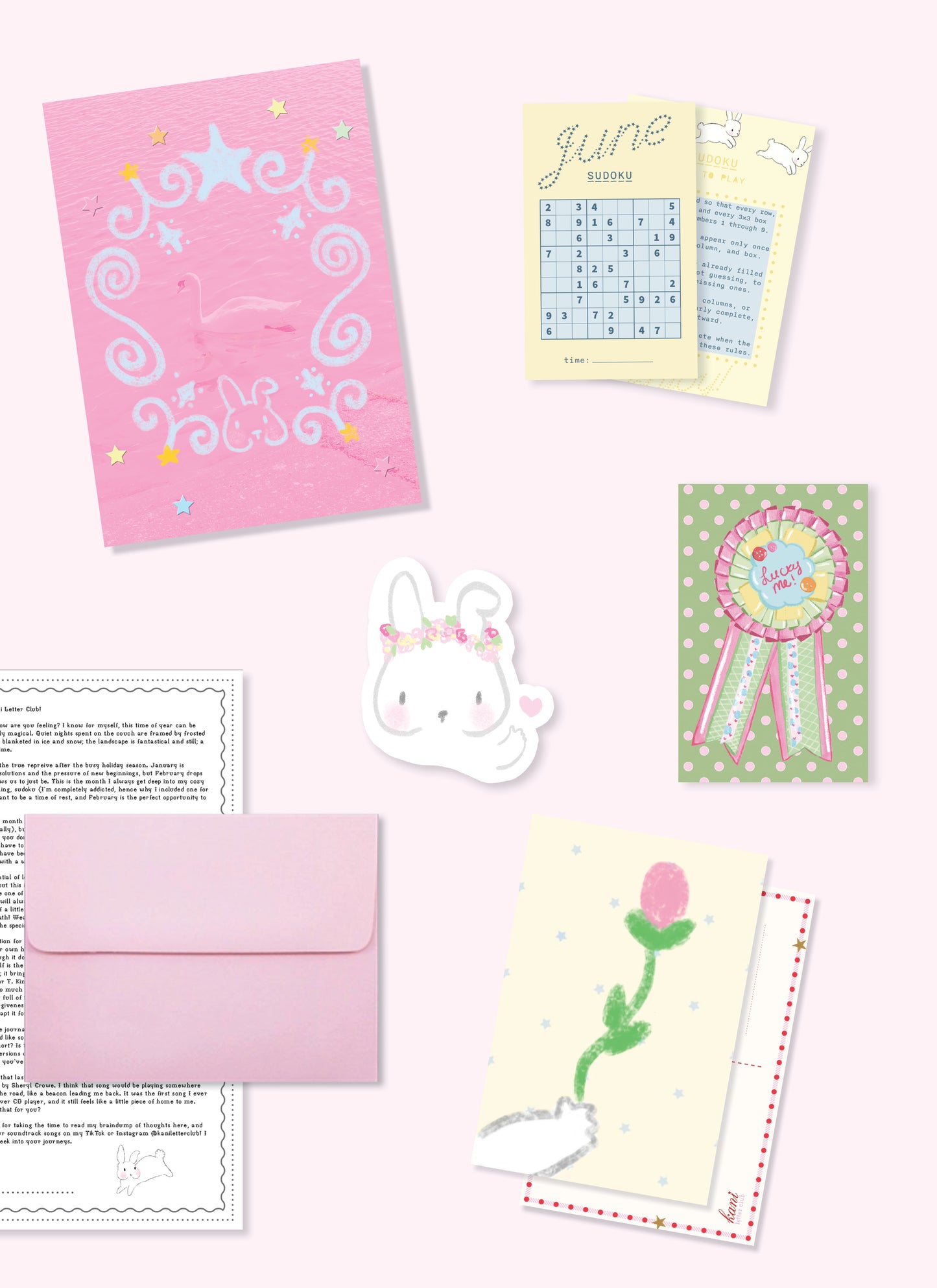 Kani Letter Club - a monthly snail mail subscription